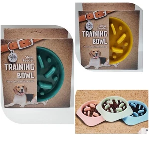 Tazón de entrenamiento de alimentación lenta para perro x alimentación saludable que elijas color ~amarillo ~ verde - Imagen 1 de 7