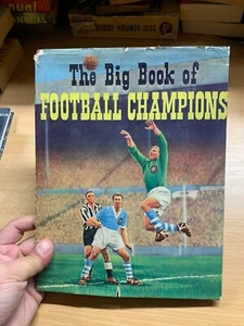c1958 "EL GRAN LIBRO DE LOS CAMPEONES DE FÚTBOL" REINO UNIDO FÚTBOL TAPA DURA libro (P4) - Imagen 1 de 16