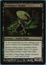 Deathspore Thallid FOIL Time Spiral NM Black Common CARD (57237) ABUGames