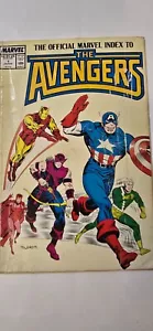 Official Marvel Index to the Avengers #1 - Picture 1 of 4