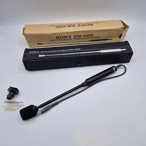 Sony Electret Condenser Microphone ECM-31HVC in Box - VGC - Picture 1 of 4