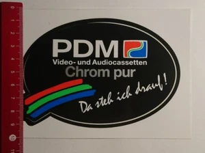 Aufkleber/Sticker: PDM Chrom Pur da steh ich drauf (20031773) - Picture 1 of 1