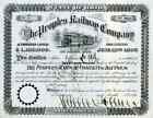 1896 Peoples RW of Dayton Ohio Certyfikat magazynowy