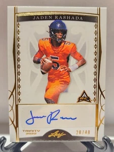 2022 Leaf Trinity Gold Foil Jaden Rashada aRC Auto /40 #BA-JR4 ASU Sun Devils - Picture 1 of 3