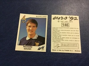 PANINI EURO 92 SVEZIA 🇸🇪 ⚽️ N 146 RICHARD GOUGH 🏴NUOVA CON RETR - Picture 1 of 1