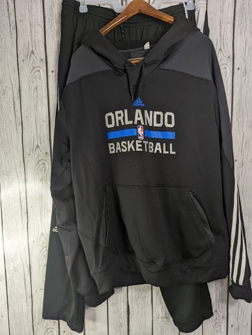 Adidas Player Issued Orlando Magic Warm Up  Shooting Hoodie & Pants Size 2XL Cover