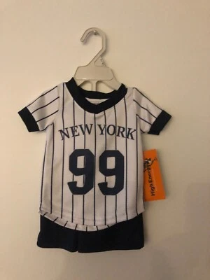 Toddler  two piece NEW YORK YANKEES  colors  #99 JUDGE Jersey & shorts 3-6 M new - Image 1 of 2