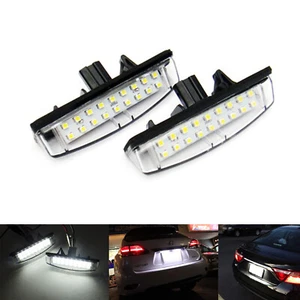 2x White 6000K 18-SMD LED License Plate Lights For Lexus IS300 ES300 LS430 RX350 - Bild 1 von 12