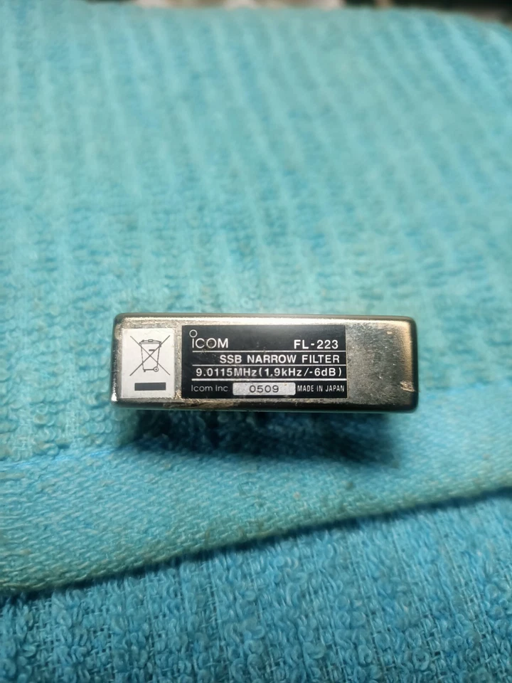 ICOM FL-223  -  9MHz, SSB Narrow Filter 1.9kHz - Immagine 1 di 1