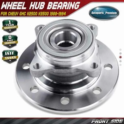 1x Conjunto de cojinete de cubo de rueda delantero derecho o derecho para Chevy GMC K2500 K3500 1988-1994 Foto 1 de 4
