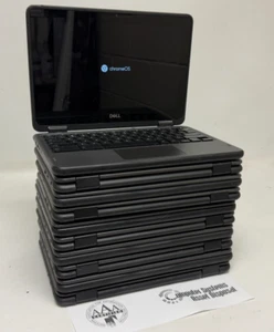 Dell Chromebook 3100 Touch (N4000/N4020 - 4GB - 32GB Storage) - Lot of 10 - Picture 1 of 15