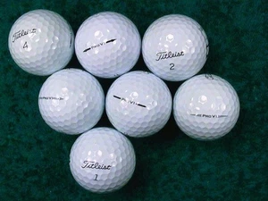 TITLEIST PROV 1 GOLF BALLS WHITE, AAAAA , (13 BALLS) - Picture 1 of 3