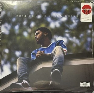 J. Cole "2014 Forest Hills Drive" Red Vinyl Double 2 LP Record NEW SEALED poster - Picture 1 of 3