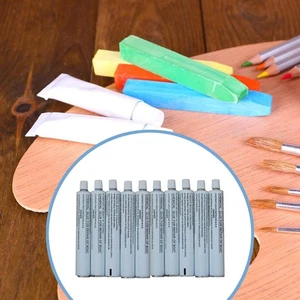 10 Pieces Empty Paint Tubes Squeezable with Cap for Toothpaste Oils - Picture 1 of 3
