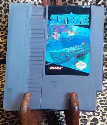 Silent Service for Nintendo Entertainment System  -NOT TESTED - Image 1 of 4
