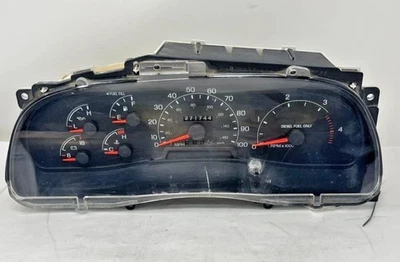 Ford F250 1999-2001 F350 F450 F550 Super Duty diésel velocímetro panel MPH OEM Foto 1 de 4