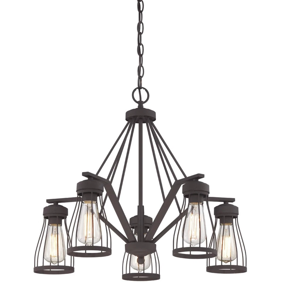 Люстра бронзовая Designers Fountain 86885-BZ Brooklyn - Изображение 1 из 1