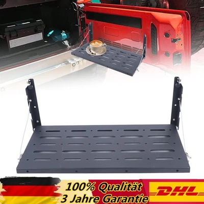 Folding Table Tailgate Tailgate Table Cargo Tray Bracket For Jeep Wrangler JK - Image 1 of 3
