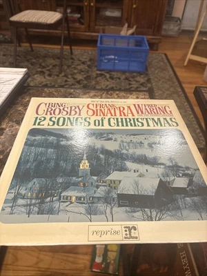Bing Crosby Frank Sinatra 12 Songs of Christmas Vinyl LP Record Reprise F-2022 - Image 1 of 4