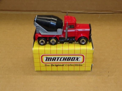 Camión de cemento Matchbox Superfast MB19 DE COLECCIÓN ~ CON FECHA 1981 ~ NOS Foto 1 de 4