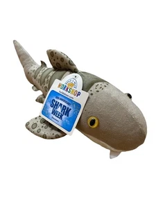 NEU Build A Bear BAB Leopard Hai 12 Zoll Plüsch 35 Jahre Shark Week Discovery limitiert - Bild 1 von 9