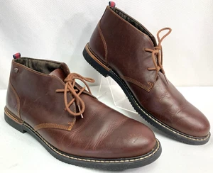 Timberland Stivaletto Chukka Uomo Brook Park Pelle Marrone Taglia 9,5 - Foto 1 di 8
