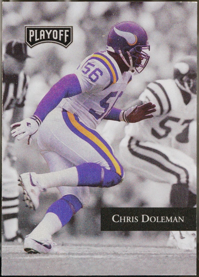 1992 Playoff Football Chris Doleman #26 NM - Image 1 of 1