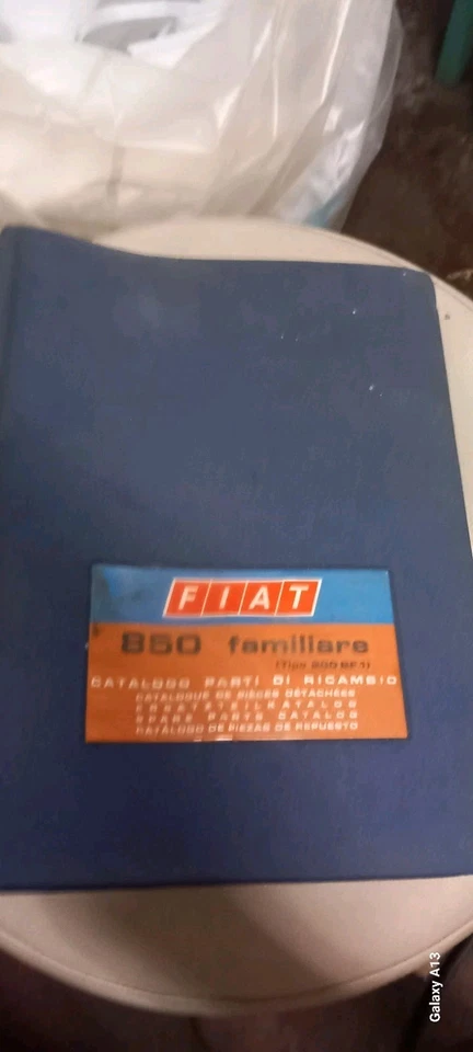 Manuale FIAT OFFICINA -Fiat 850 Familiare - - Immagine 1 di 1