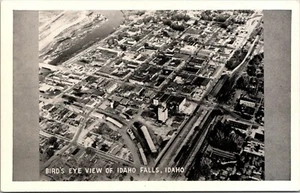 Postal de Idaho Falls vista de pájaro - Imagen 1 de 2