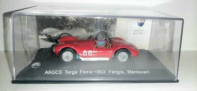 MASERATI A6GCS TARGA FLORIO 1953 FANGIO MANTOVANI SCALA 1/43 - Immagine 1 di 2