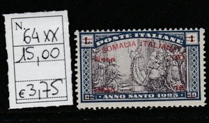 Somalia effige Anno Santo 1925 lire 1 nuovo gomma integra mnh - Imagen 1 de 1