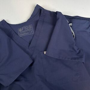 Figs Technical Collection Scrub Set Womens Size XS Blue Catarina Top / Kade Bot