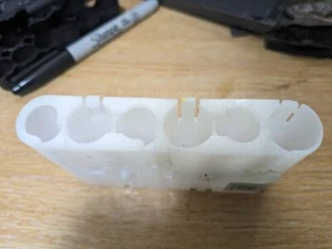 5 pieces of 18650 used cell holders, white (each takes 6 cells) Free postage - Picture 1 of 6
