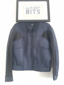 Next Outerwear Women's Size 14 UK Navy/Black Warm Thick Jacket Stylish Fitted - Picture 1 of 11