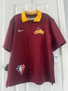 Nike NBA Cleveland Cavaliers WarmUp Shooting Team Issue RARE 75th Anniversary M - Picture 1 of 5