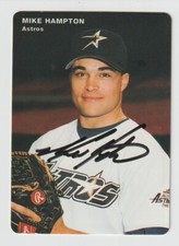 Mike Hampton - Autographed 1994 Mother's Cookies - Houston Astros - Signed Card