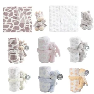 2pcs/set Flannel Newborn Baby Sleeping Blanket 75*100cm Baby Sleep Blanket - Picture 1 of 18
