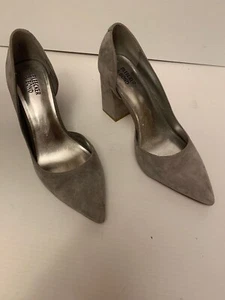 Bleecker & Bond Nadine Women's Grey Closed Toe Pumps Sz 8 - Picture 1 of 6