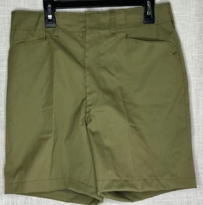 Pantaloncini uniformi BSA verde oliva taglia stimata vita 30 CR-266 - Foto 1 di 7