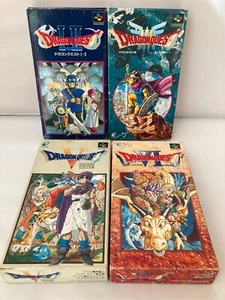 Dragon Quest 1-2 3 5 6 Warrior CIB SFC Super Famicom SNES NTSC-J Japan import - Picture 1 of 12
