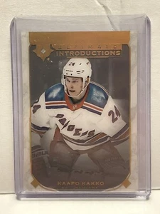 2019 Upper Deck Ultimate Collection Introductions Kaapo Kakko #UI-50 Rookie RC - Picture 1 of 2