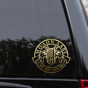 Molon Labe Come and Take Them NRA 2nd Amendment Vinyl Decal Sticker - Picture 1 of 2