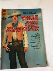 WALT DISNEY'S TEXAS JOHN SLAUGHTER #1181 DELL4 FARBE COMICS SILBER ALTER 1961 SEHR GUTER ZUSTAND - Bild 1 von 5