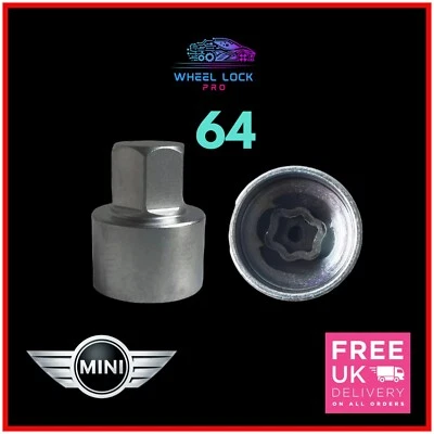 Llave de tuerca de rueda de bloqueo MINI número 64 - Vendedor del Reino Unido Foto 1 de 3