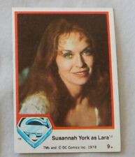 1978 Superman #9 Susannah York as Lara Trading Card Dc Comics