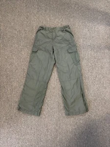 [14] Gap Kids Cargo Pants Olive Green Pockets Sz 14 Regular - Picture 1 of 10
