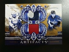 2010-11 Artifacts Tundra Tandems Patches Gold #TT2CAPS Baking Power/Ovechkin #14/15