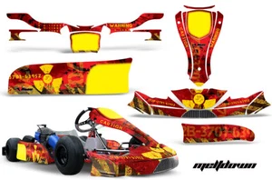 Calcomanías adhesivas gráficas de carreras de karts para KG FP7 MELTDOWN Y R - Imagen 1 de 2