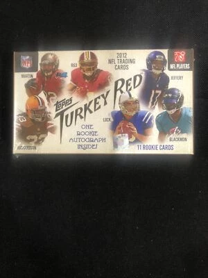 2012 Topps Turkey Red Football Factory Sealed  1 AUTO PER BOX Russell Wilson RC - Image 1 of 4