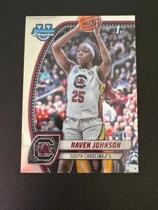 (25x) 2024-25 Bowman University Chrome RAVEN JOHNSON CHROME CARDS #60 LOT * qty - Picture 1 of 1